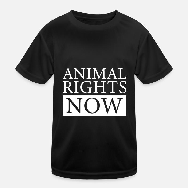 ANIMAL RIGHTS NOW Kinder Funktions-T-Shirt
