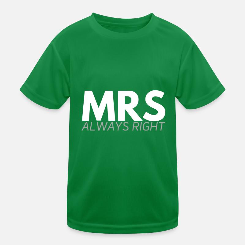 MRS toujours juste T-shirt sport Enfant