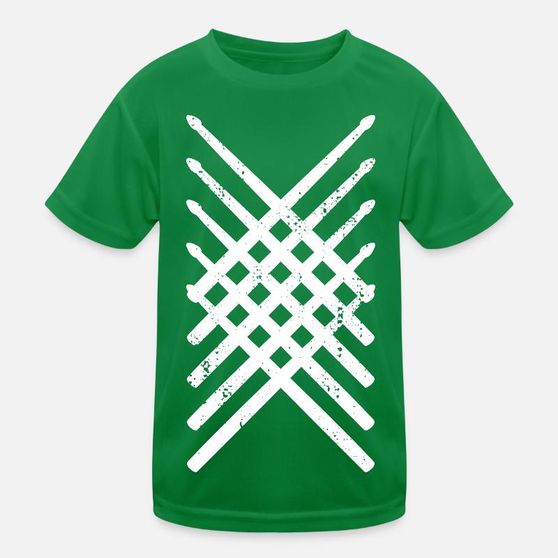 Drumsticks Kids Functional T-Shirt