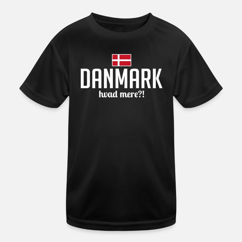 Danmark hvad mere saying holiday Denmark Kids Functional T-Shirt