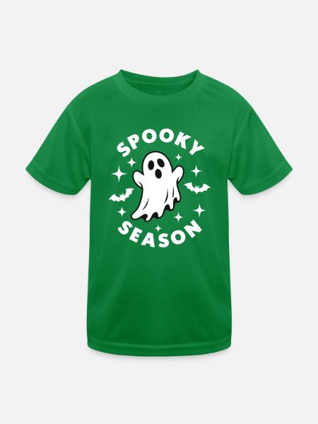 Saison effrayante - T-shirt sport Enfant - vert - Devant