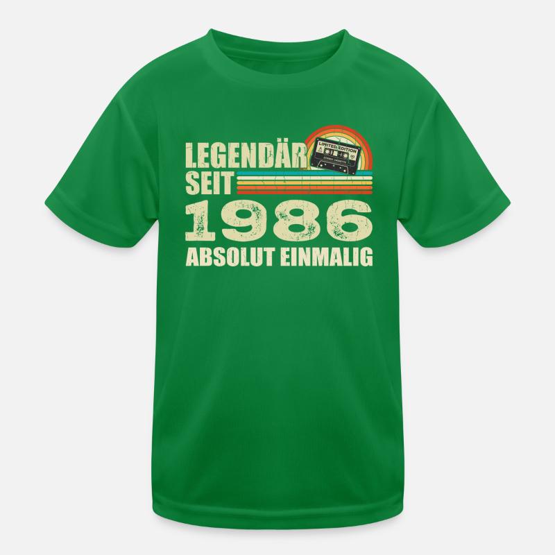 Legendary since 1986 - absolutely unique Kids Functional T-Shirt