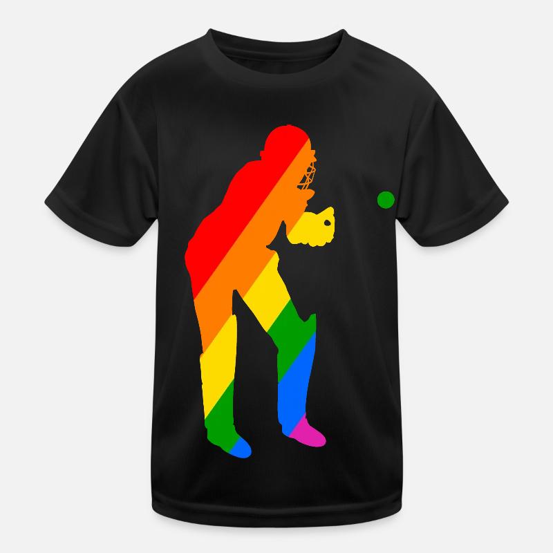 Cricket Wicketkeeper Kinder Funktions-T-Shirt