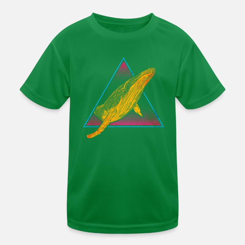 Baleine à bosse T-shirt sport Enfant