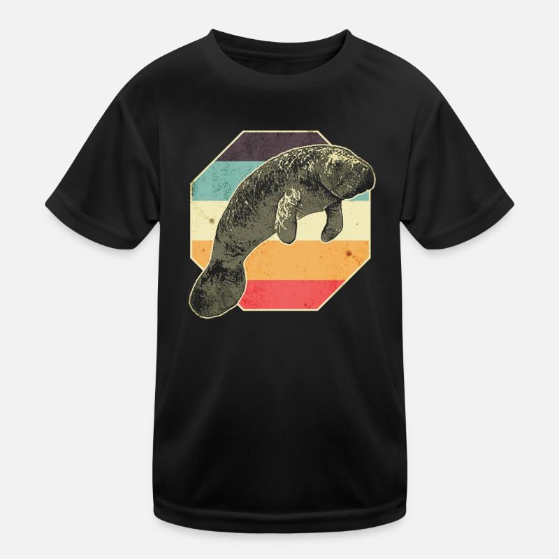 Manatee Manatee Kids Functional T-Shirt