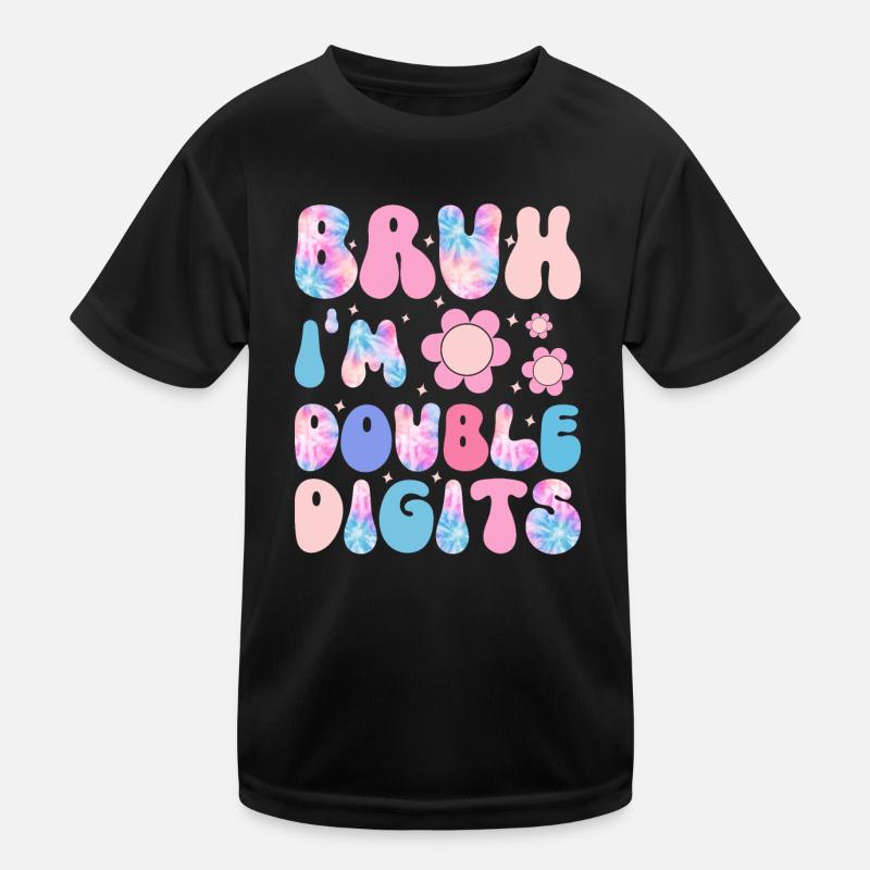 10. Geburtstag Mädchen Geschenkidee Zehn Jahre Kinder Funktions-T-Shirt
