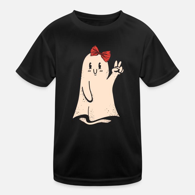 Halloween Geist Kinder Funktions-T-Shirt