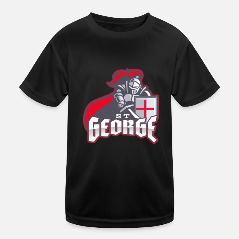 St George, Englisches Erbe Kinder Funktions-T-Shirt