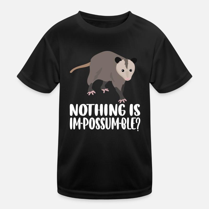Opposum lovers - Rien n’est impossumble T-shirt sport Enfant