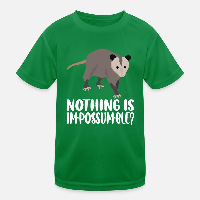 Opposum lovers - Rien n’est impossumble T-shirt sport Enfant