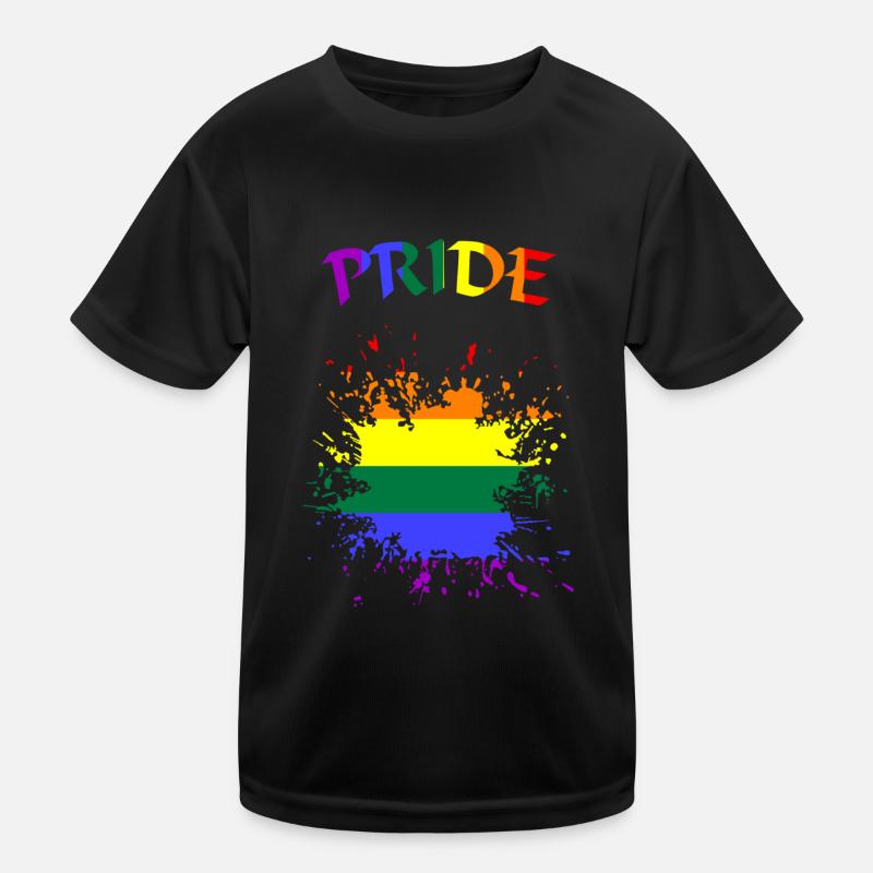 LGBTQ Pride Kinder Funktions-T-Shirt