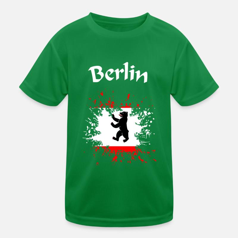 Berlin Kinder Funktions-T-Shirt