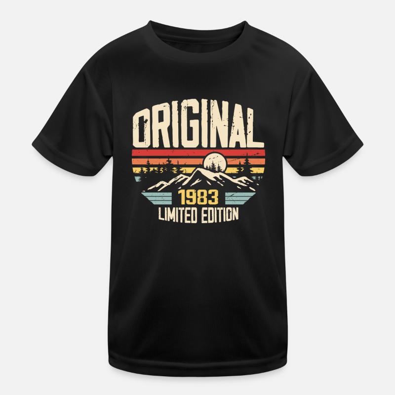 Nostalgisch 1983 Geburtstagsgeschenk 1983 Kinder Funktions-T-Shirt