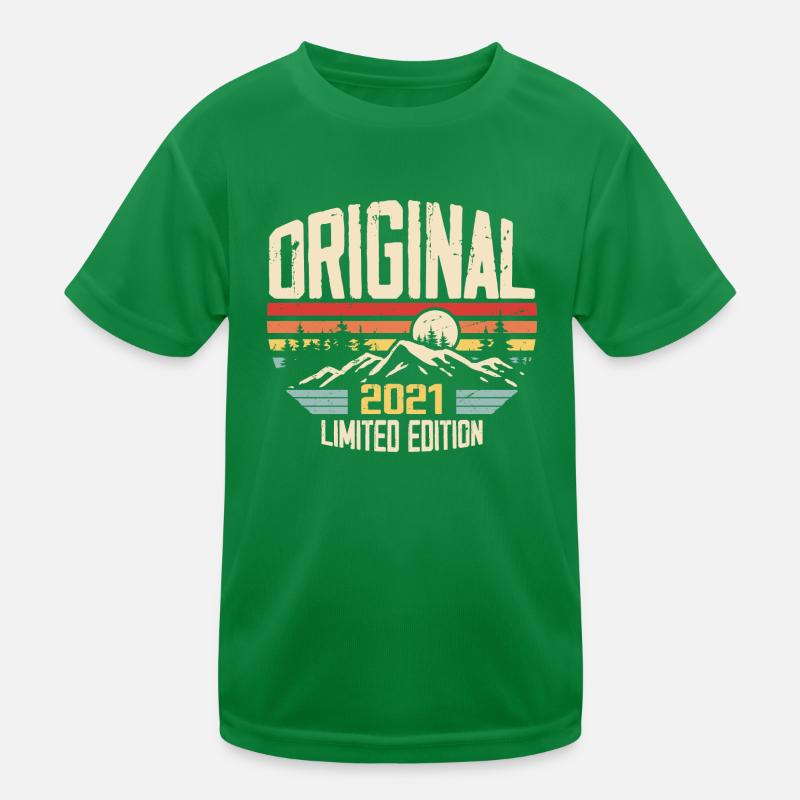 Nostalgisches Geburtstagsgeschenk 2021 2021 Kinder Funktions-T-Shirt