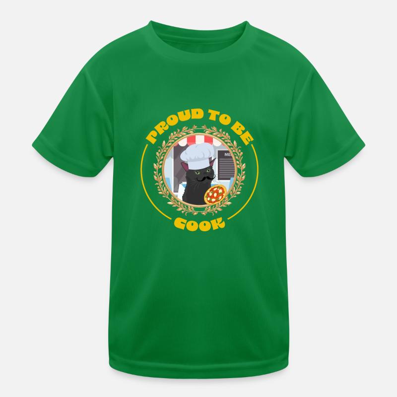 Stolz darauf, Koch zu sein Kinder Funktions-T-Shirt