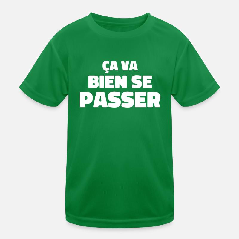 Es wird schon gut Kinder Funktions-T-Shirt