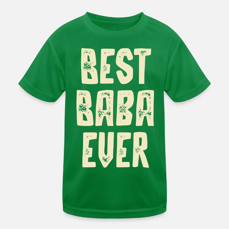 Best Baba Ever Kids Functional T-Shirt