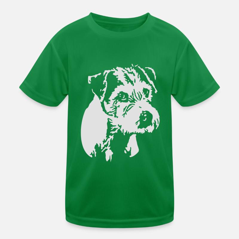 Parson Jack Russel Terrier Kinder Funktions-T-Shirt