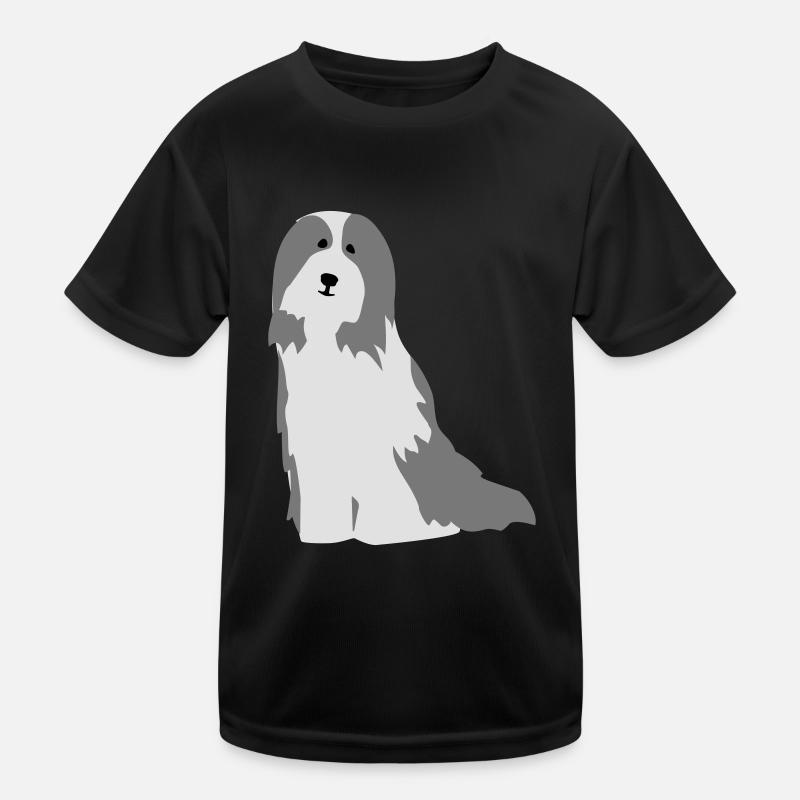 Bearded Collies Kids Functional T-Shirt