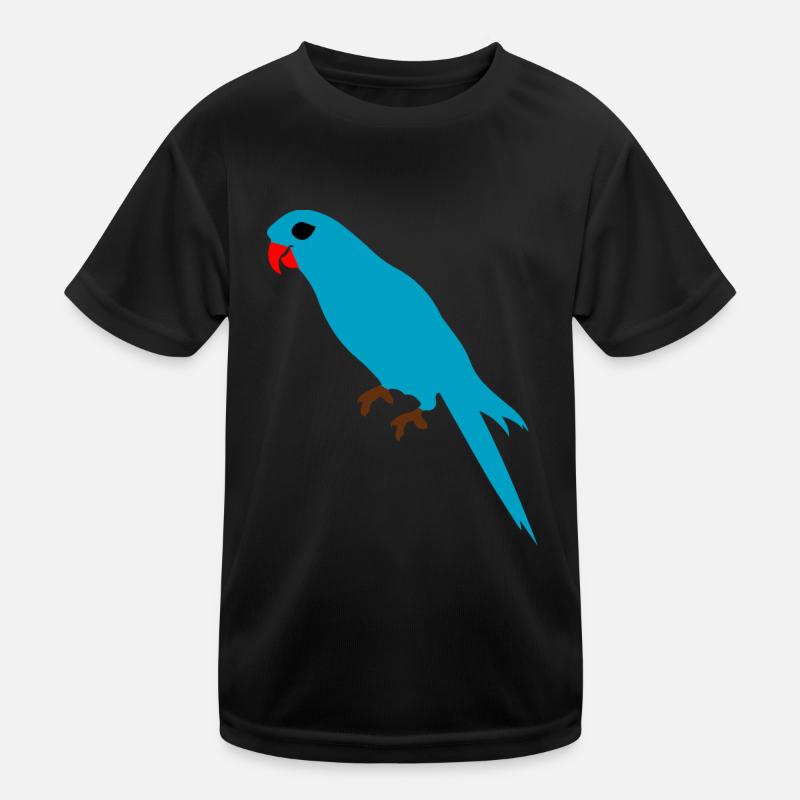 Budgie Perroquet T-shirt sport Enfant