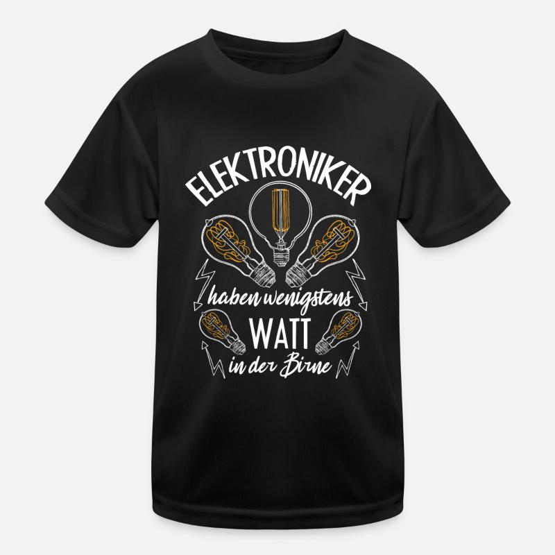 Electronics engineers have at least watts in the bulb Kids Functional T-Shirt