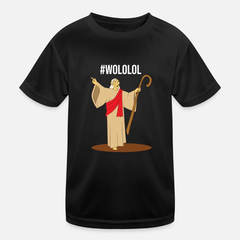 Wololo Priester Kinder Funktions-T-Shirt