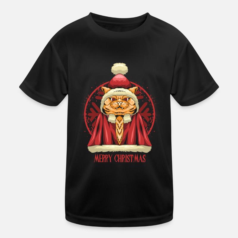 Weihnachten Weihnachtsmann Geschenke Kinder Funktions-T-Shirt