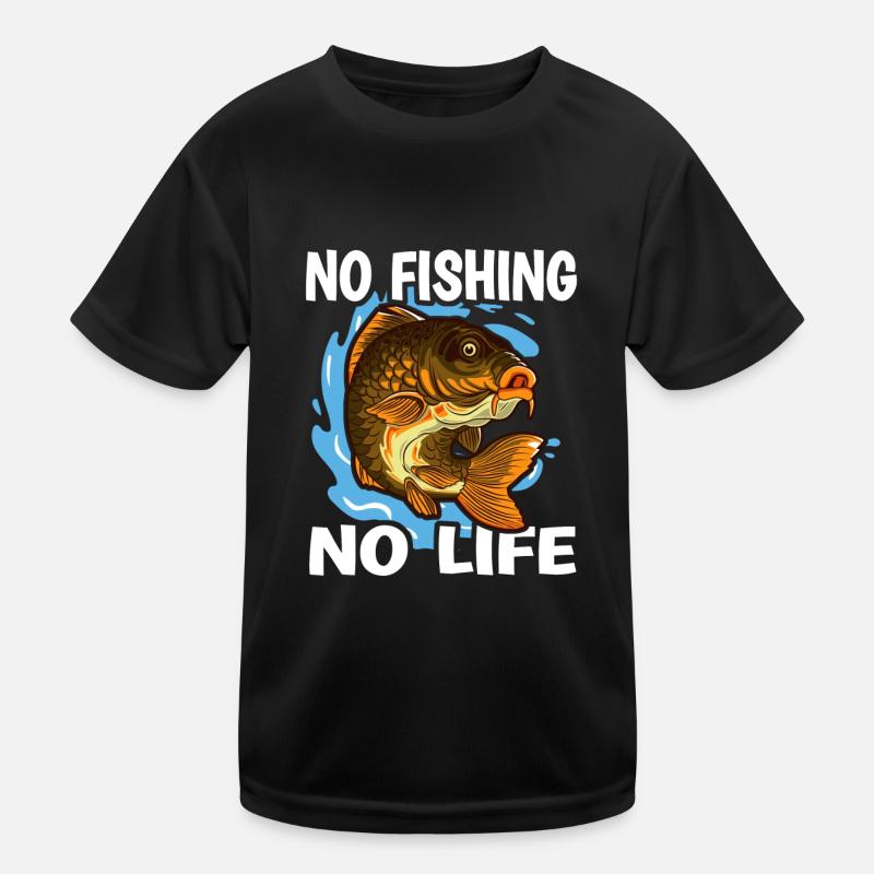 Pêcheurs à la ligne de carpes T-shirt sport Enfant