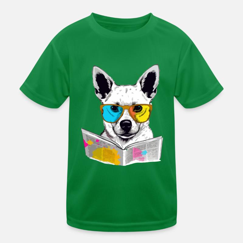 Lole chien savant T-shirt sport Enfant