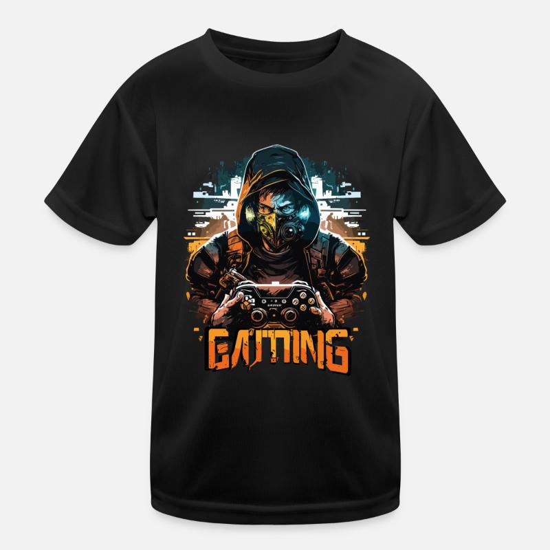 Video Game Controller Gamer Gaming Konsole PC Kinder Funktions-T-Shirt