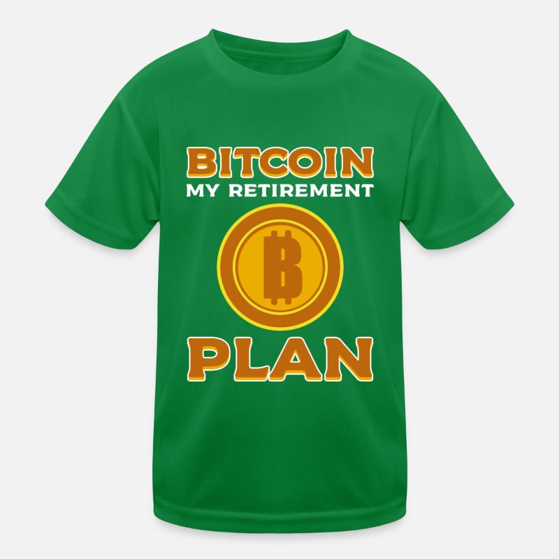 Le bitcoin T-shirt sport Enfant