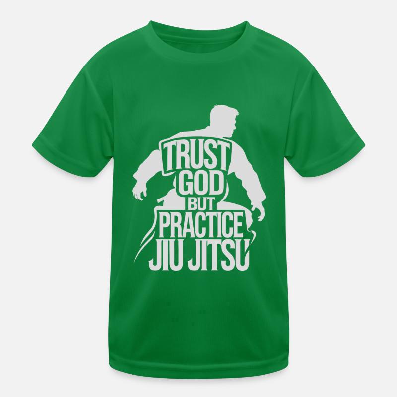 Experience discipline in grappling Kids Functional T-Shirt