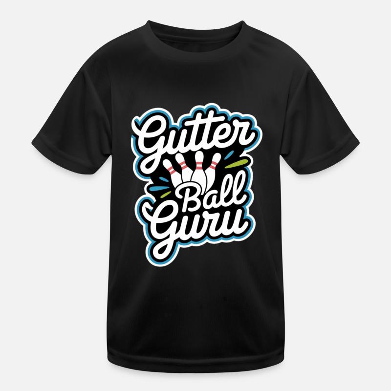 Gutter Ball Guru 11 Kinder Funktions-T-Shirt