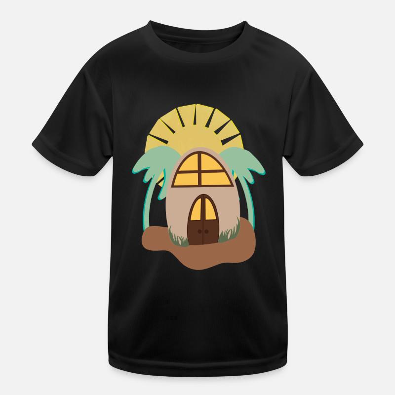 Insel Kinder Funktions-T-Shirt