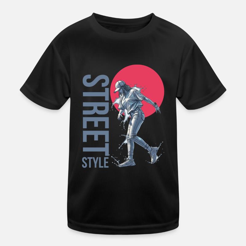 Straßentanz | Straßenstil Kinder Funktions-T-Shirt