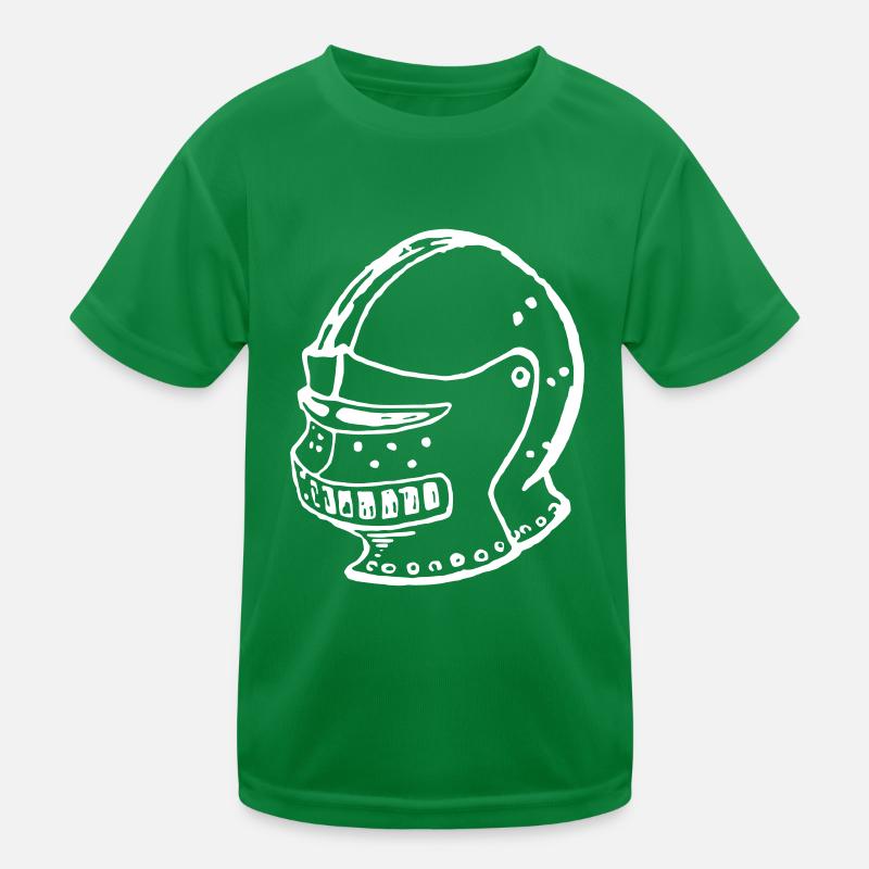 Knight helmet Kids Functional T-Shirt