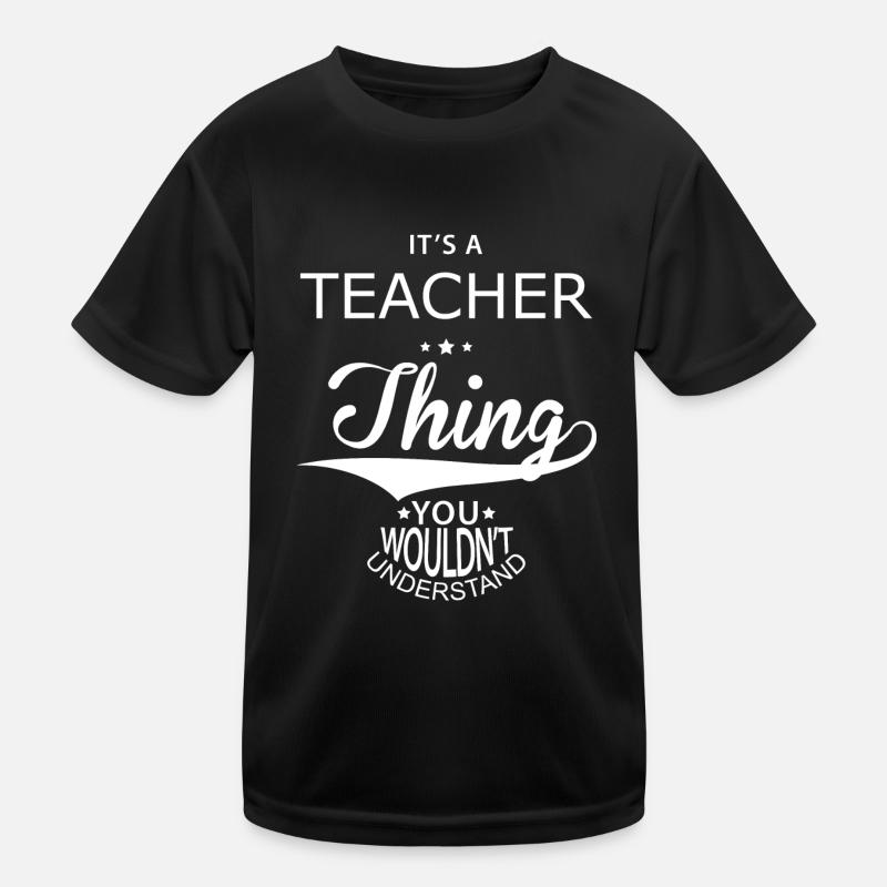 Teacher Kinder Funktions-T-Shirt