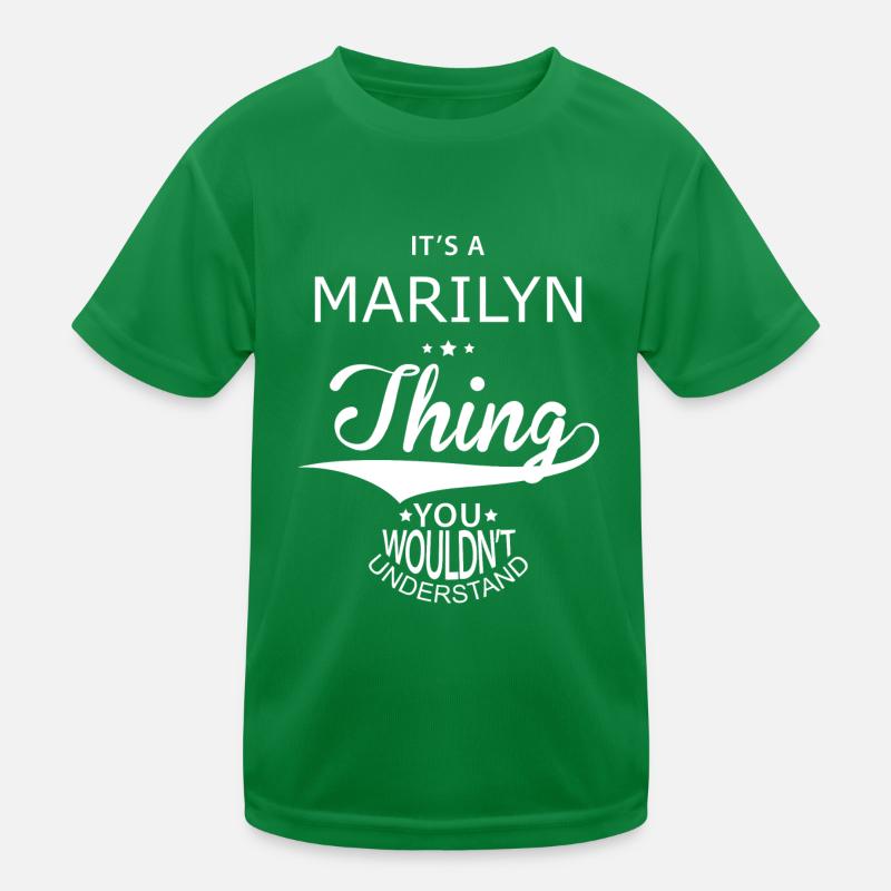 Marilyn T-shirt sport Enfant