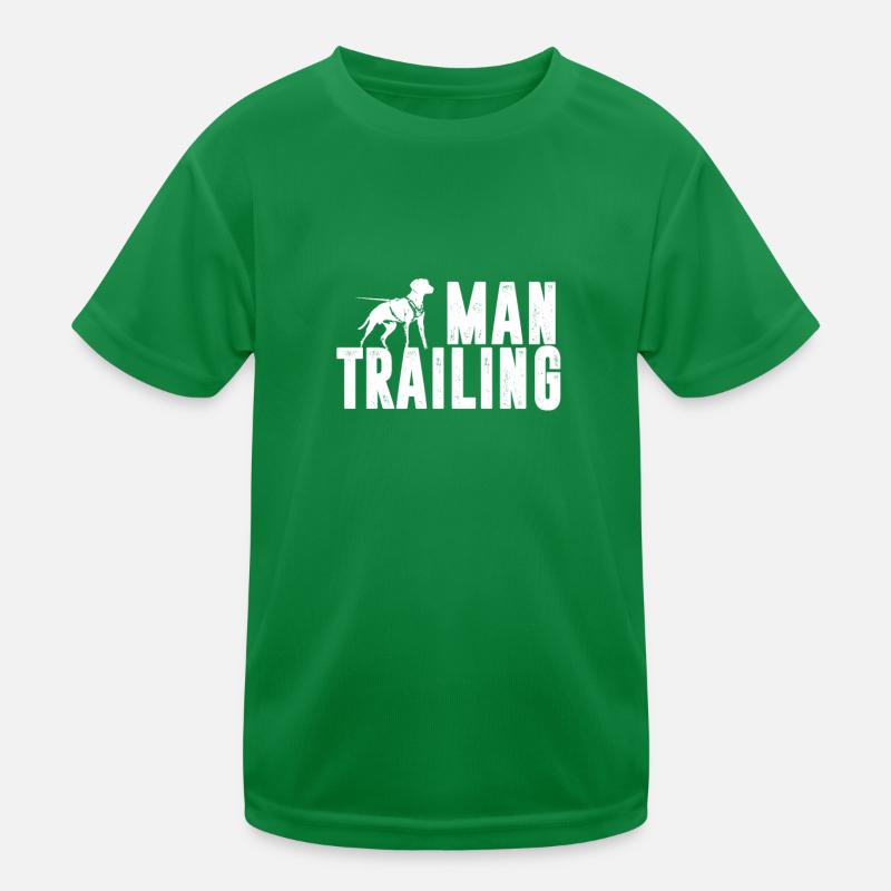 T-Shirt Mantrailing Training T-shirt sport Enfant