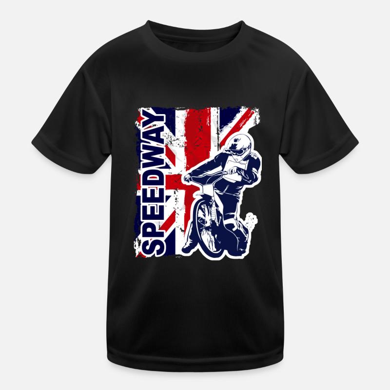 Speedway Racing Kids Functional T-Shirt