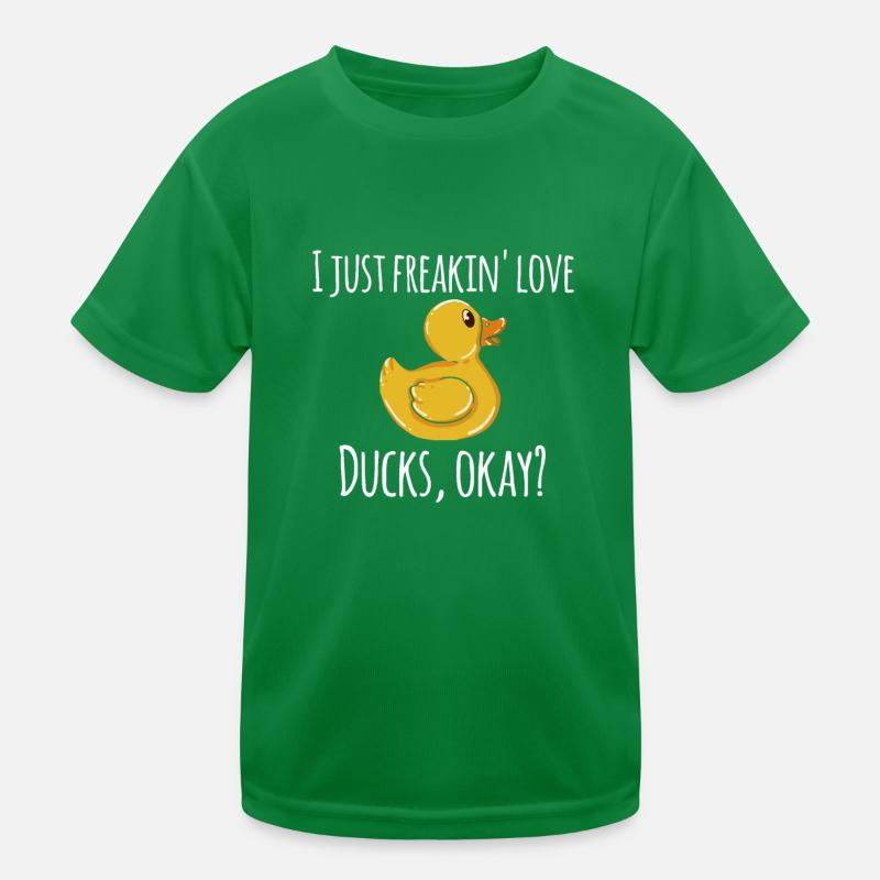 J'aime juste les canards, d'accord? T-shirt sport Enfant