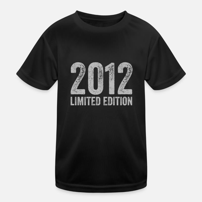 Millésime 2012 Édition Limitée Anniversaire T-shirt sport Enfant
