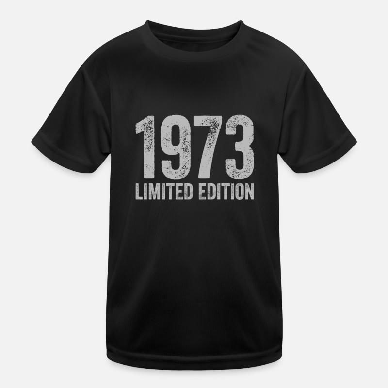 Anniversaire vintage 1973 édition limitée T-shirt sport Enfant