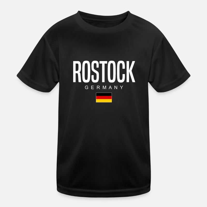 Rostock Kinder Funktions-T-Shirt
