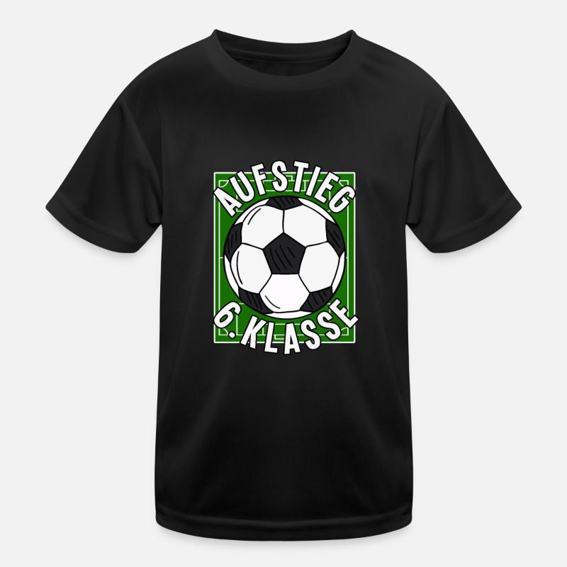 Aufstieg 6. Klasse Schule Schulanfang Kinder Funktions-T-Shirt