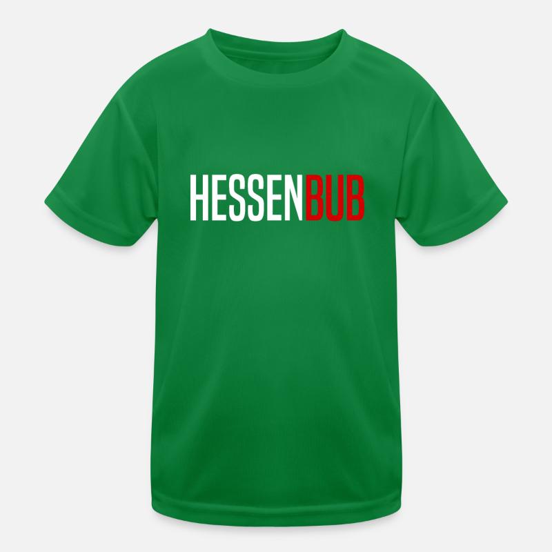 Hessenbub Hessen Hessian Hessian dialect Kids Functional T-Shirt