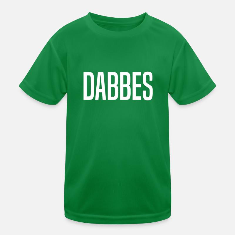 Dabbes Hessen Hessisch Hessischer Dialekt Kinder Funktions-T-Shirt