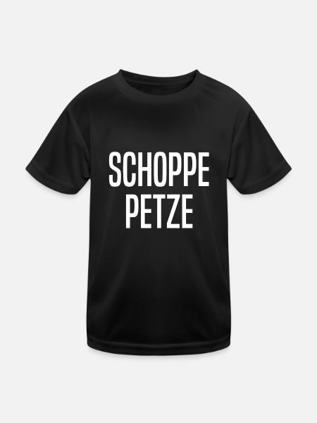 Schoppepetze Hessen Hesse Dialecte hessois - T-shirt sport Enfant - noir - Devant