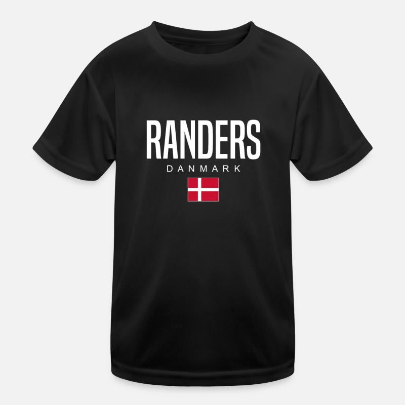 Randers Dänemark Kinder Funktions-T-Shirt