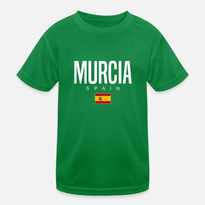 Murcia, Spain Kids Functional T-Shirt